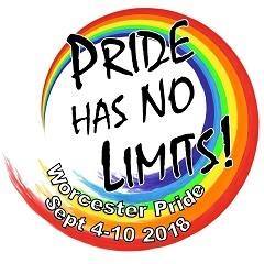 Worcester Pride, Worcester MA September 4 to 10, 2018